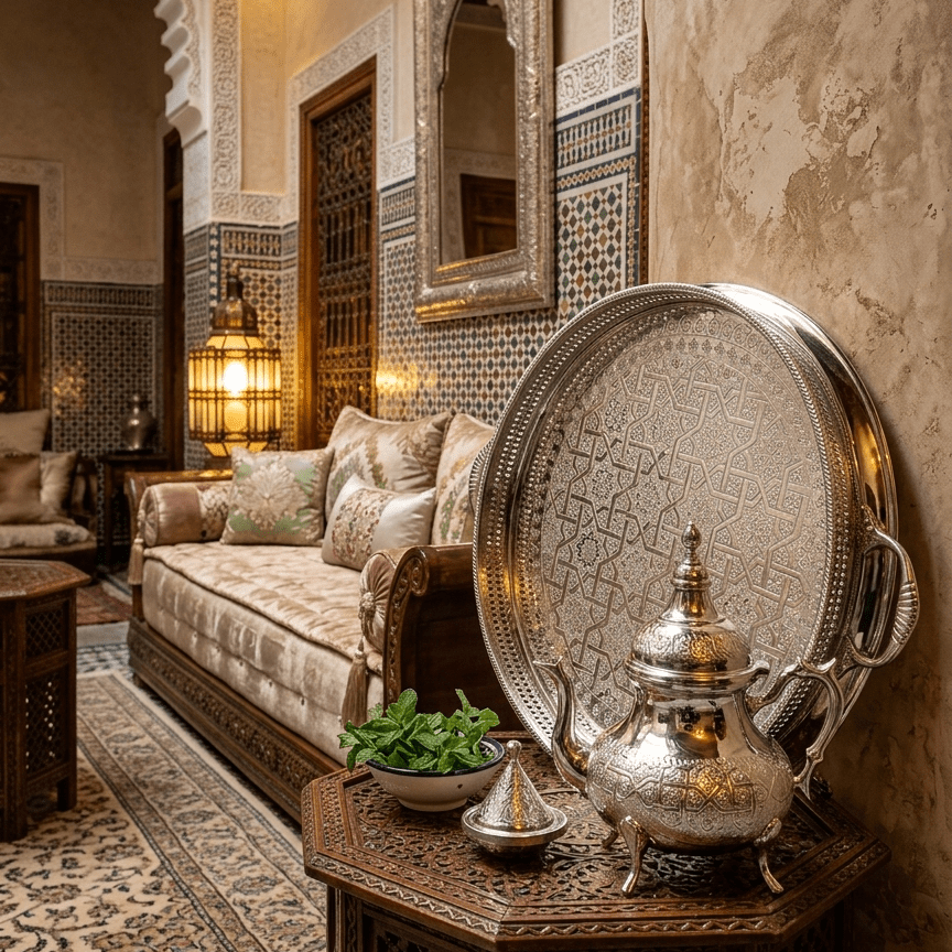 Al Faras Set - Handcrafted Moroccan Copper by Cuivra