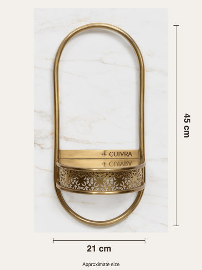 Aura shelf size: about 45 cm high and 21 cm wide