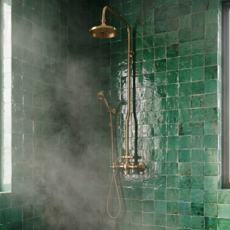 Oasis Royal Pure Copper Rain Shower Column | Luxury Shower System