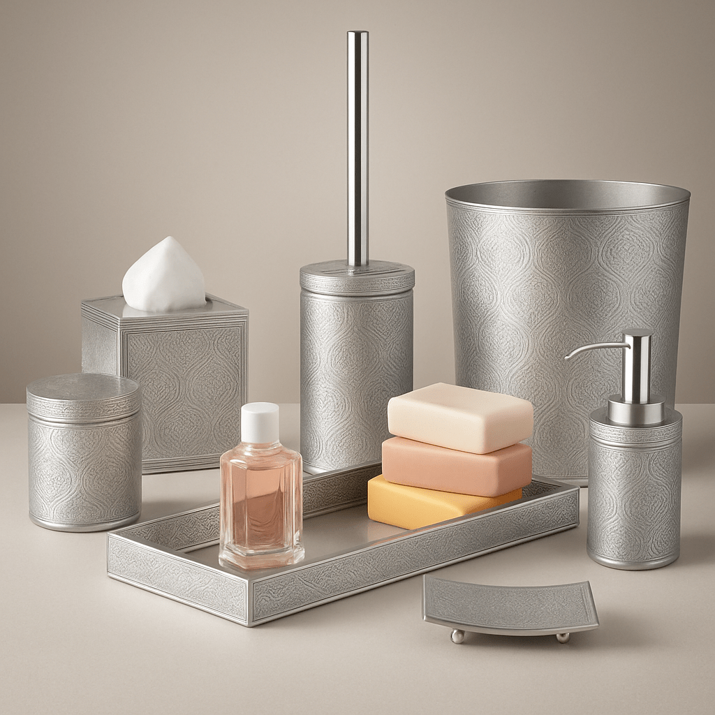 Bath Set - Handcrafted Moroccan Copper by Cuivra