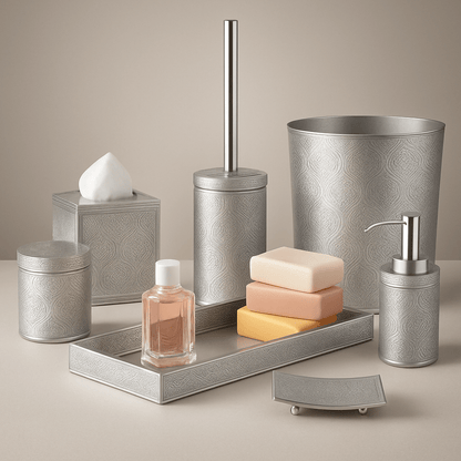 Bath Set - Handcrafted Moroccan Copper by Cuivra