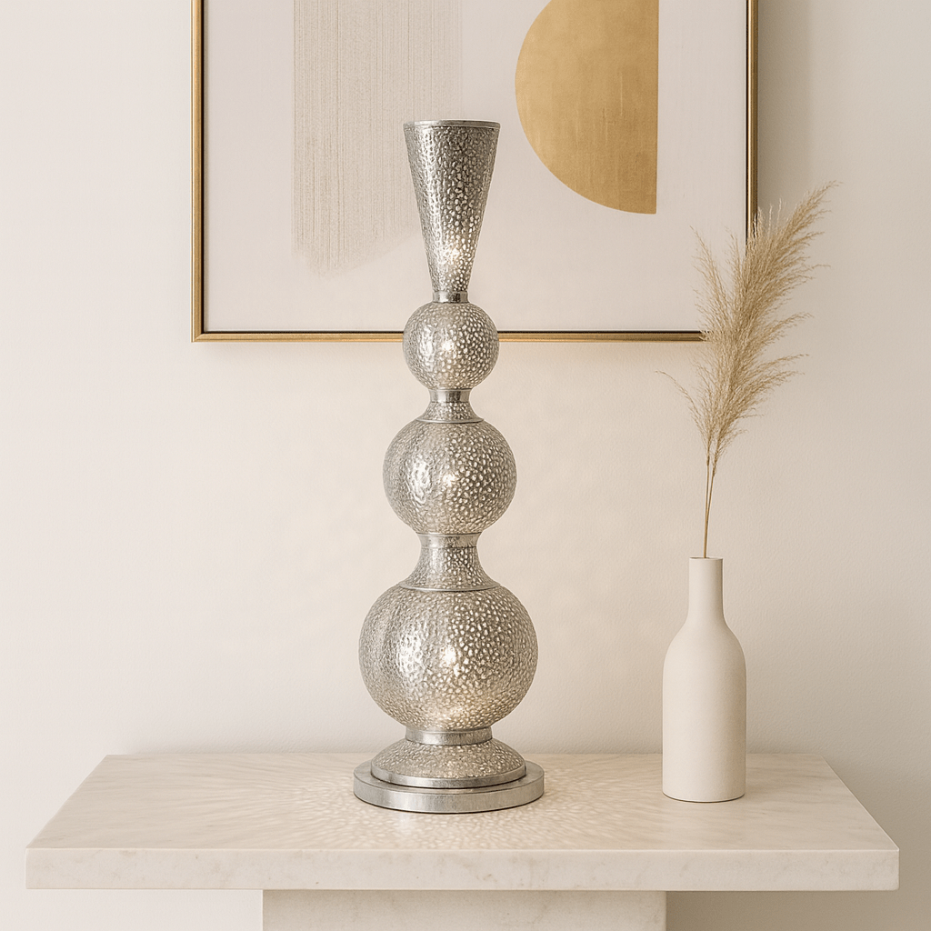 Filigree Lamp - Handcrafted Moroccan Copper by Cuivra