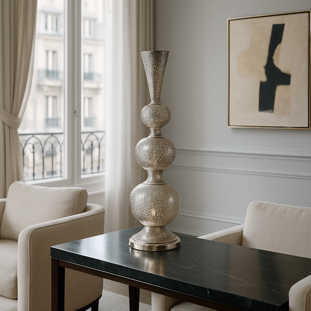 Filigree Lamp - Handcrafted Moroccan Copper by Cuivra