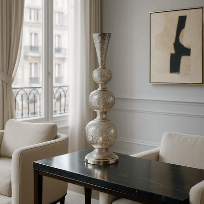 Filigree Lamp - Handcrafted Moroccan Copper by Cuivra