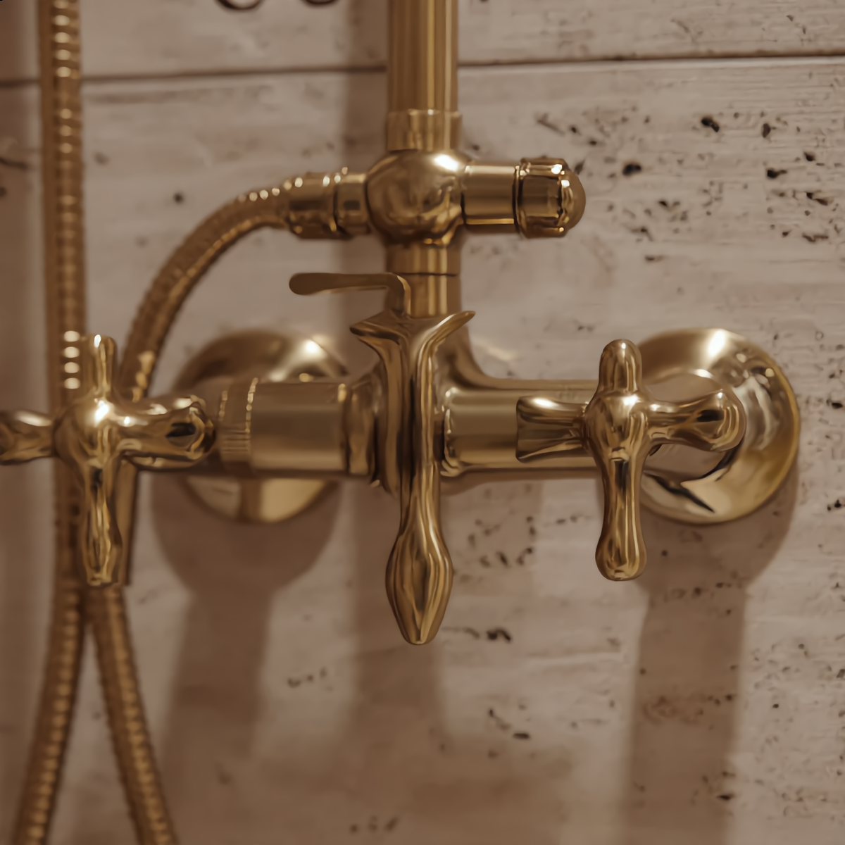 Oasis Royal Pure Copper Rain Shower Column | Luxury Shower System