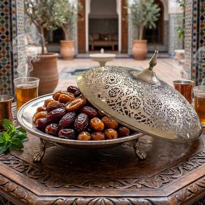 plateau royal - Handcrafted Moroccan Copper by Cuivra