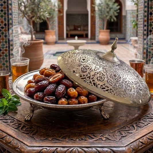 plateau royal - Handcrafted Moroccan Copper by Cuivra