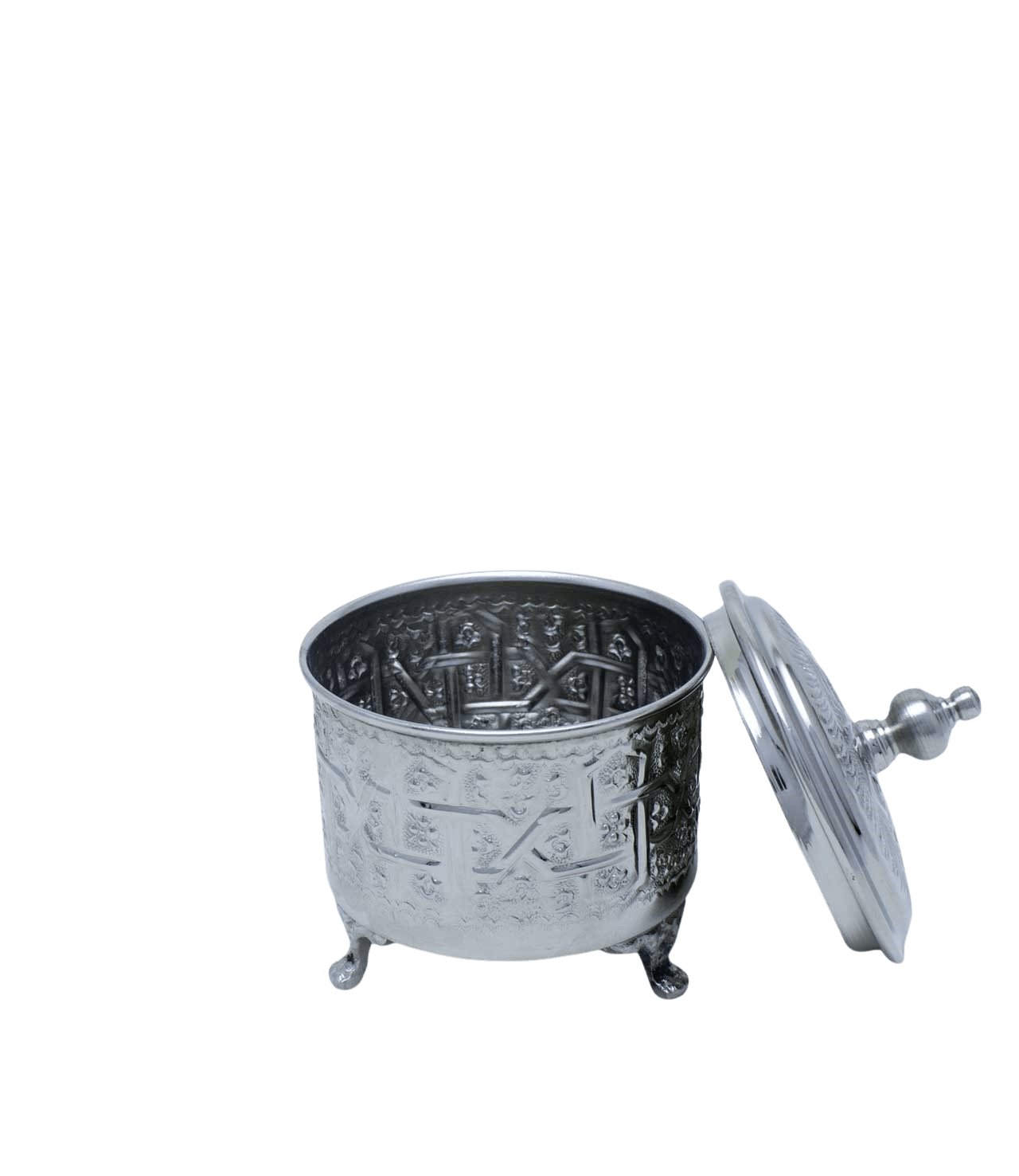 Royal Sugar Bowl - Handcrafted Moroccan Copper by Cuivra