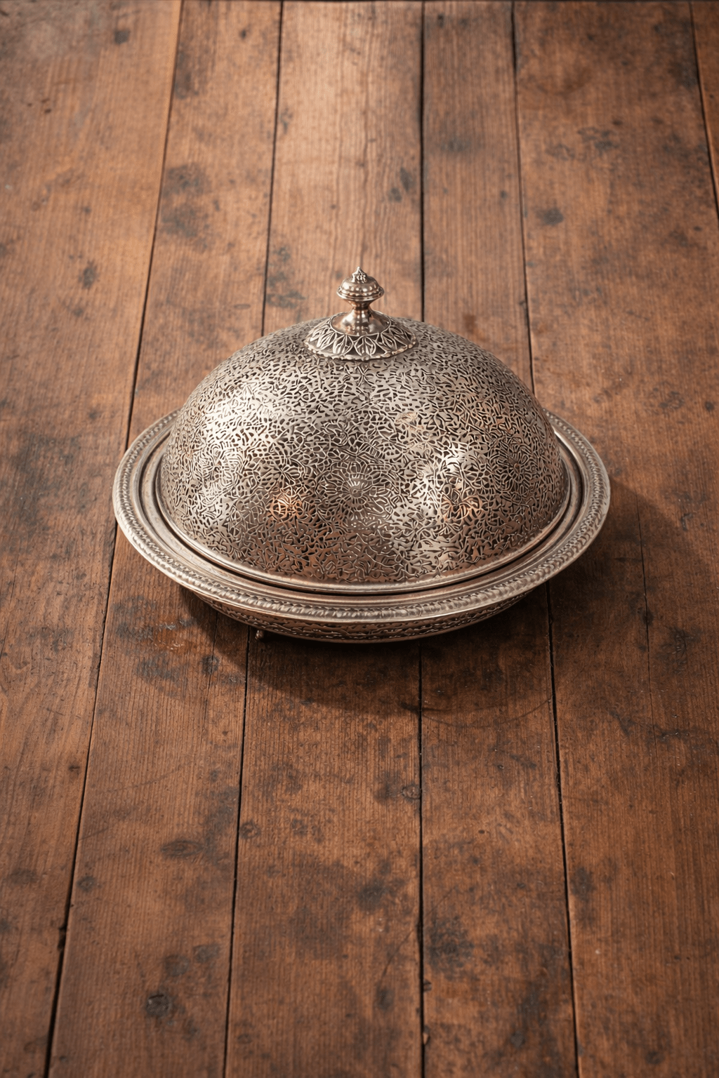 Sultan’s Table Dome - Handcrafted Moroccan Copper by Cuivra