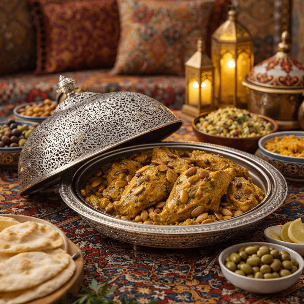 Sultan’s Table Dome - Handcrafted Moroccan Copper by Cuivra