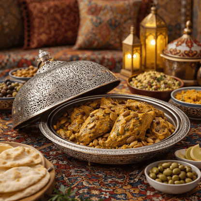 Sultan’s Table Dome - Handcrafted Moroccan Copper by Cuivra