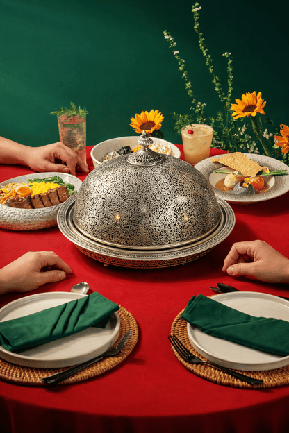 Sultan’s Table Dome - Handcrafted Moroccan Copper by Cuivra