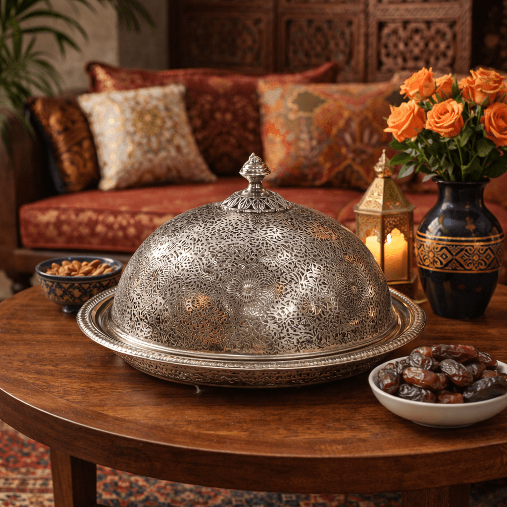 Sultan’s Table Dome - Handcrafted Moroccan Copper by Cuivra