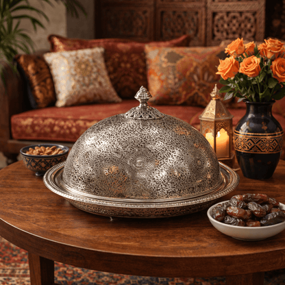 Sultan’s Table Dome - Handcrafted Moroccan Copper by Cuivra