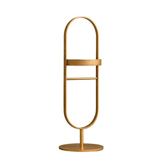 Towel Stand - Handcrafted Moroccan Copper by Cuivra